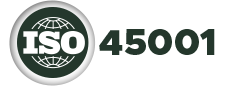 Certificado ISO 45001 para manutenção industrial