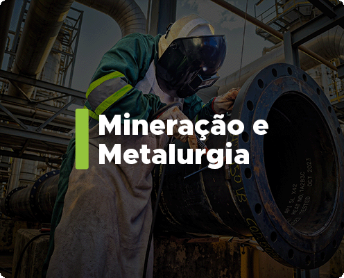 manutenção industrial para mineração e metalurgia