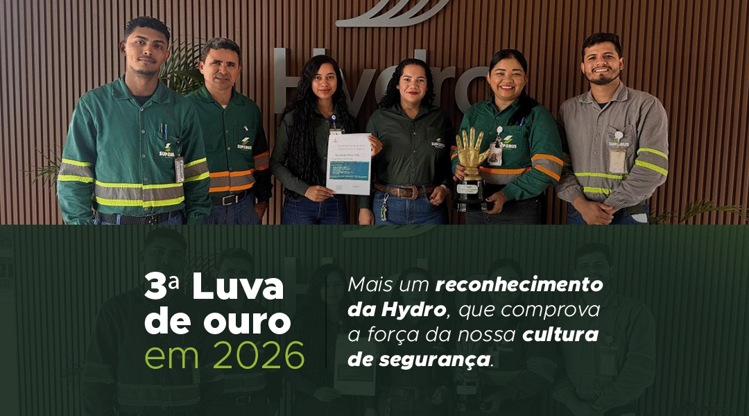 premio de segurança luva de ouro hydro